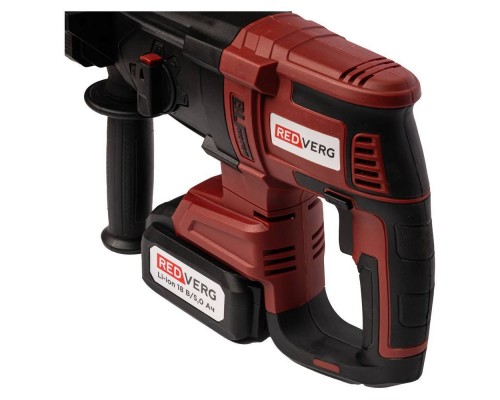 Перфоратор аккумуляторный бесщеточный REDVERG RD-RH18-24BLK/U Перфоратор аккумуляторный бесщеточный REDVERG RD-RH18-24BLK/U