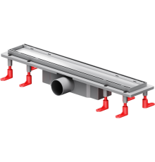 Душевой трап (лоток) AM.PM PrimeFlow Tile 50 см, сталь матовая