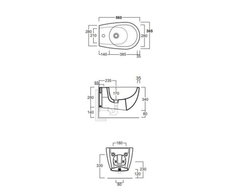 Simas Vignoni биде подвесное 56х36,5см, с 1 отв., без крепежа F85, цвет: moka matt. VI19 moka matt*1 Simas Vignoni биде подвесное 56х36,5см, с 1 отв., без крепежа F85, цвет: moka matt. VI19 moka matt*1