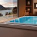Ванна встраиваемая, Gruppo Treesse Fusion 230 230x180xh67 см, с гидромассажем с цифровой системой, системой дезинфекции и системой автоматической рециркулиции, цвет: белый.. V863D+V863F+STATA+CROLED