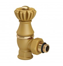 Клапан SR Rubinetterie угловой серияLiberty1/2 х3/4 цвет золото RAL1036 0325-2000V00R