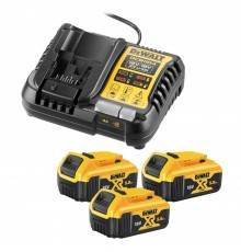 Набор аккумуляторов и зарядное утстройство DeWalt DCB1104P3 (DCB1104P3)
