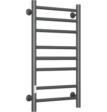 Полотенцесушитель электрический Bauedge Bau L 40x80, темно-серый металлик