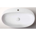 Azzurra Elegance Circle Раковина накладная, 60x42xH14 см, 1 отв., без перелива, цвет: Bianco lucido. ELLA060420CMBI/(ECI60M bi)*1