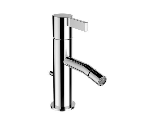 Laufen Kartell Смеситель для биде, на 1 отв, с донным клапаном, излив 110 мм, цвет: хром. 3.4133.1.004.101.1