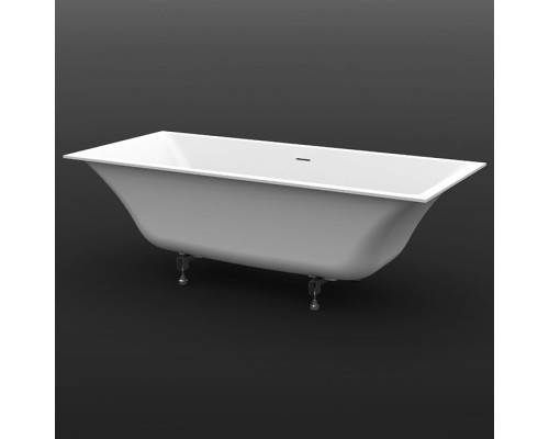 Knief Shape Ванна 180x80x60cм., встраиваемая, click-clack, цвет: белый матовый. 0600-750-01