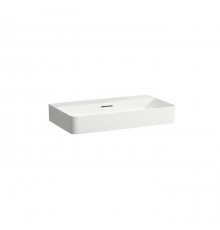 Laufen VAL Раковина 75х42х11.5 см, без отв., цвет: белый. 8.1028.5.000.109.1