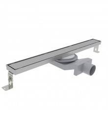 Plumberia Selection Трап душевой PS LINEAR 6x100 2устор. накладка из нерж.стали, комбинир.затвор с горизонт. Выпуском Ду 50мм,40л/мин, цвет: нержавеющая сталь. PSL100MT