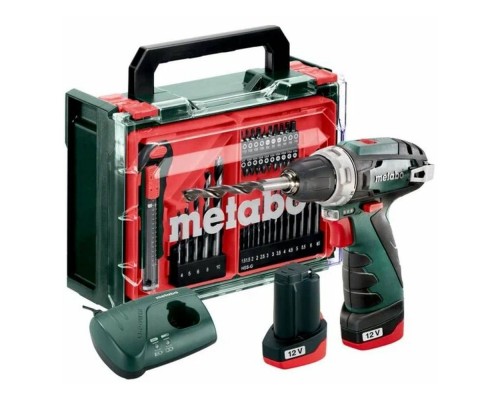 Шуруповерт аккумуляторный Metabo PowerMaxx BS Basic Set