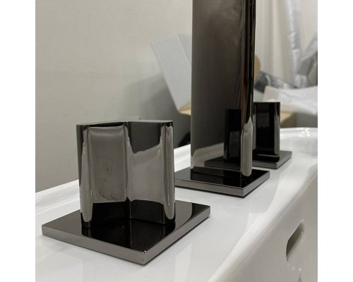 THG Icon-X Metal Смеситель для раковины, 3 отв., с донным клапаном, цвет: Aranja. U7G-D24-151 THG Icon-X Metal Смеситель для раковины, 3 отв., с донным клапаном, цвет: Aranja. U7G-D24-151