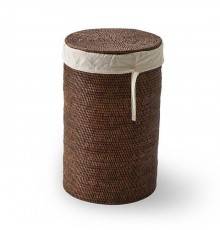 Decor Walther Basket  Корзина для белья, напольная, цвет: ротанг темный. 0936592