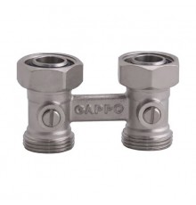 Узел нижнего подключения радиатора Gappo прямой 3/4 х3/4 EK. G267