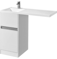 Тумба с раковиной AQUATON Лондри 40 L, под стиральную машину