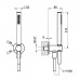 Gessi Shower Sets Душевой гарнитур с лейкой, выводом воды, держателем и шлангом 150см., цвет: Finox Brushed Nickel. 63329#149