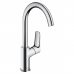 Hansgrohe Logis, Смеситель для раковины, поворотный излив, с донным клапаном, Цвет: хром. 71130000