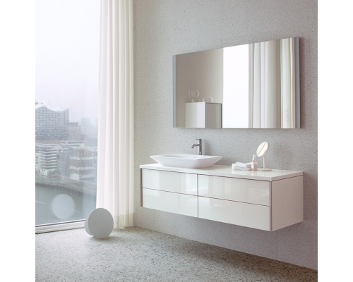 Duravit XViu Тумба подвесная 160x55x40см с раковиной, 2 ящика, цвет: белый глянцевый. 23586000001, UV102C12222 160см, XV59170B122 Duravit XViu Тумба подвесная 160x55x40см с раковиной, 2 ящика, цвет: белый глянцевый. 23586000001, UV102C12222 160см, XV59170B122