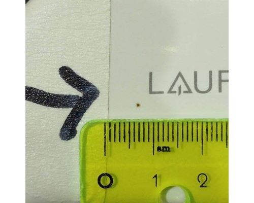 Laufen Living City Раковина 46х46х14 см, 1 отв., с дефектом, цвет: белый. 8.1343.1.000.104.1 с черной точкой Laufen Living City Раковина 46х46х14 см, 1 отв., с дефектом, цвет: белый. 8.1343.1.000.104.1 с черной точкой
