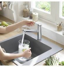 Hansgrohe Zesis M33 Смеситель для кухни, 1 отв., цвет: хром