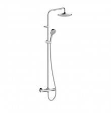 Hansgrohe Vernis Shape Душевая стойка с верхним душем 230 1jet с термостатом, Green, цвет: хром . 26318000