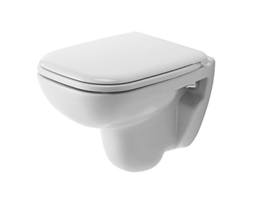 Duravit D-Code Унитаз подвесной 35х48см., компакт с вертикальным смывом, цвет: белый . 22110900002