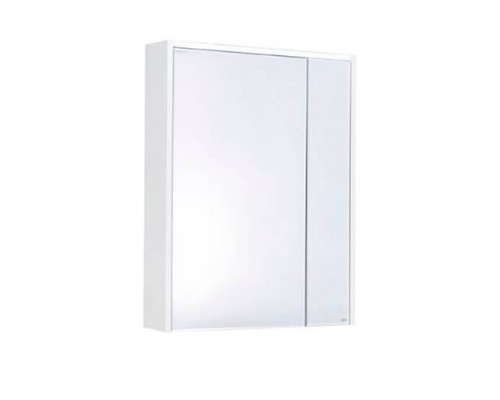 Roca Z.RU93.0.300.8 Зеркальный шкаф Ronda 700х780х145 мм, LED, выкл/розетка, бетон/белый матовый ZRU9303008