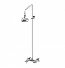 Stella Italica Душевой комплект 3283/301/314A-140: смеситель, штанга+верхний душ 140мм, цвет: хром. IT 02411 CR00