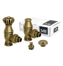 Комплект SR Rubinetterie серияLiberty1/2 х3/4угловой, цвет бронза 0320-2000Z000