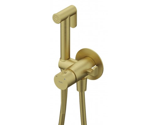 Гигиенический душ IDDIS Axes 005MGR0i08 со смесителем, матовое золото