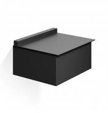Decor Walther FB 2 Контейнер для влажных салфеток, цвет: черный матовый. 0801460