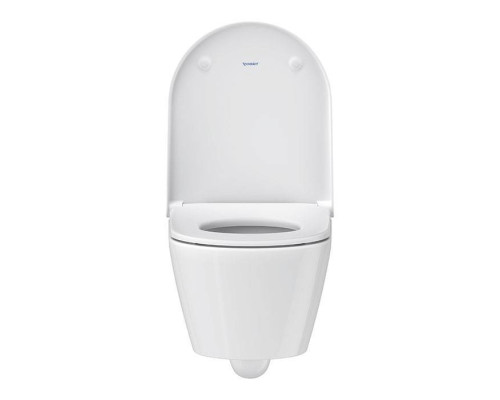 Duravit D-Neo Унитаз подвесной 48х37см, безободковый, сиденье микролифт, цвет: белый. 45880900A1 (2588090000+0021690000)