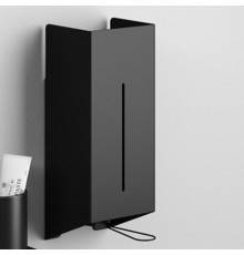 Agape Mach 2 Дозатор для жидкого мыла подвесной 40x17.1x12.3 см, цвет: черный. AMC20927E