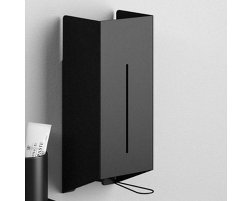 Agape Mach 2 Дозатор для жидкого мыла подвесной 40x17.1x12.3 см, цвет: черный. AMC20927E