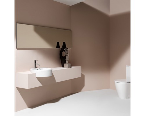 Laufen Living City Раковина 46х46х14 см, 1 отв., с дефектом, цвет: белый. 8.1343.1.000.104.1 с черной точкой Laufen Living City Раковина 46х46х14 см, 1 отв., с дефектом, цвет: белый. 8.1343.1.000.104.1 с черной точкой