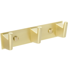 Крючок Fixsen Trend Gold 99005-3 матовое золото, 3 крючка