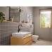 Hansgrohe Rebris E Смеситель для раковины, 1 отв., с поворотным изливом, с донным клапаном, цвет: черный матовый. 72576670