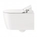 Duravit ME by Starck SensoWash Унитаз подвесной 57x37см, Rimless, HygieneGlaze, с крышкой биде, цвет: белый. 2529592000,  611000002502300
