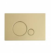 Кнопка смыва BelBagno Sfera CZR/BB-SR-BORO, брашированное золото