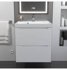 Тумба с раковиной Uperwood Tanos New 50 подвесная, белая