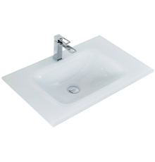 Мебельная раковина BelBagno BB810/465-LV-VTR-BL белая