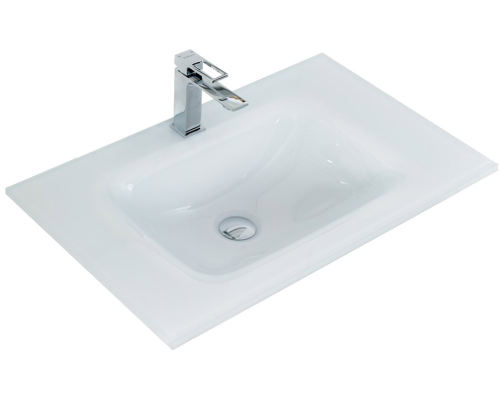 Мебельная раковина BelBagno BB810/465-LV-VTR-BL белая