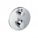 Hansgrohe Ecostat Термостат с запорным вентилем, внешняя часть, цвет: хром. 15757000