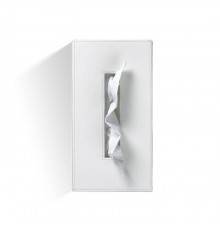 Decor Walther Brownie KB40 Диспенсер для салфеток 24x12x8см, настольный, цвет: белая кожа. 0839950