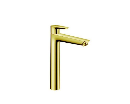 Hansgrohe Talis E Смеситель для раковины 240, на 1 отв, с донным клапаном, излив 183мм, цвет: золото. 71716990 Hansgrohe Talis E Смеситель для раковины 240, на 1 отв, с донным клапаном, излив 183мм, цвет: золото. 71716990