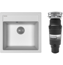 Комплект Мойка Florentina Липси 510 жасмин + Измельчитель Bone Crusher BC 910-SL-Slim Line