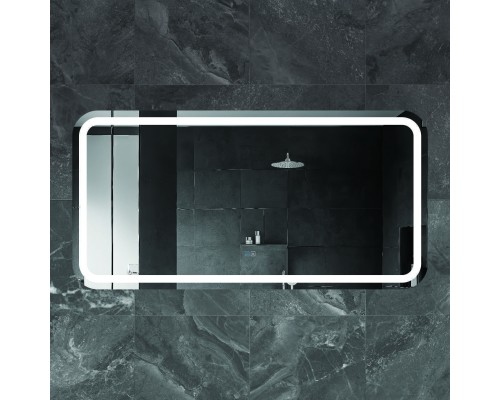 Зеркало Cezares Stylus 140х70, с подсветкой, с антизапотевателем Зеркало Cezares Stylus 140х70, с подсветкой, с антизапотевателем