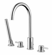Смеситель на борт ванны Abber Wasser Kreis AF8113, хром