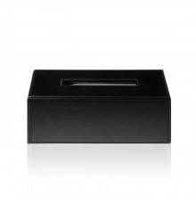 Decor Walther Brownie KB40 Диспенсер для салфеток 24x12x8см, настольный, цвет: черная кожа. 0839960