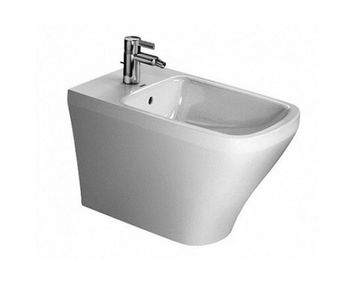 Duravit DuraStyle Биде напольное приставное 63х37см, с 1 отв под смеситель. с креплением, цвет: белый. 2283100000 Duravit DuraStyle Биде напольное приставное 63х37см, с 1 отв под смеситель. с креплением, цвет: белый. 2283100000