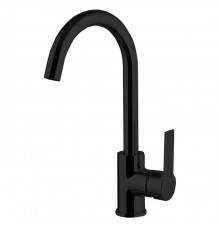 Fima Carlo Frattini Kitchen Смеситель для кухни, на 1 отв., Mast, цвет: черный матовый. F3137/3NS
