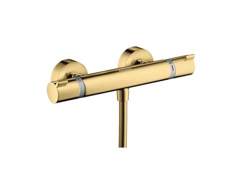 Hansgrohe Ecostat Термостат для душа Comfort, внешнего монтажа, цвет: полированое золото. 13116990